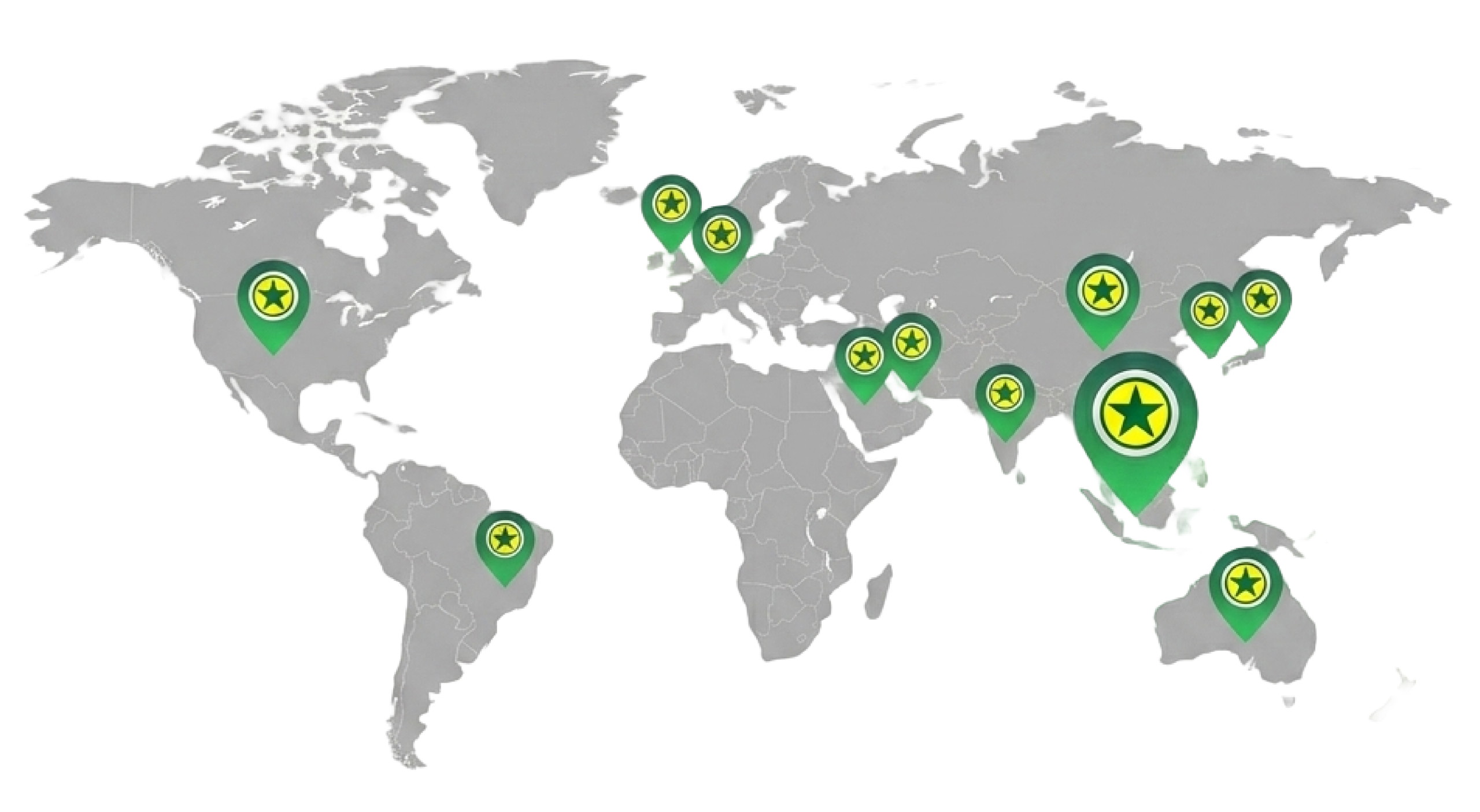 Peta Distribusi Global Wirareja Resources